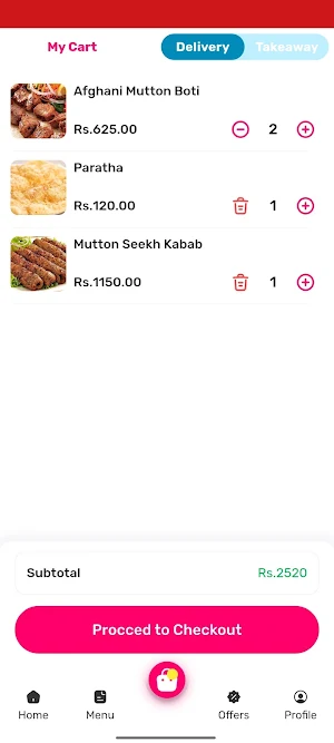 Mubarak Restaurant Screenshot 2