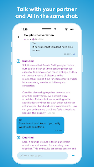 DuoMind: AI Chat for Two Screenshot 0