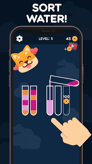 Fizz Water Sort - Color Puzzle Screenshot 0