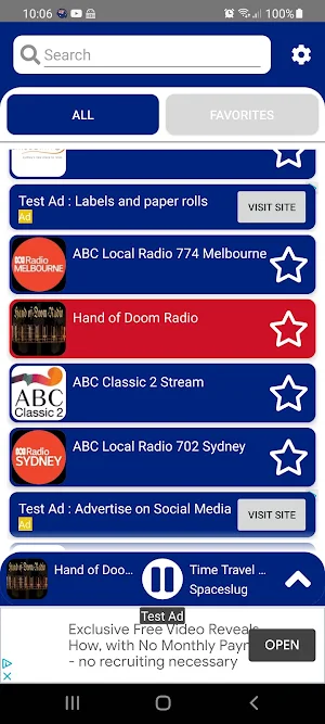 Australia Radios Screenshot 0