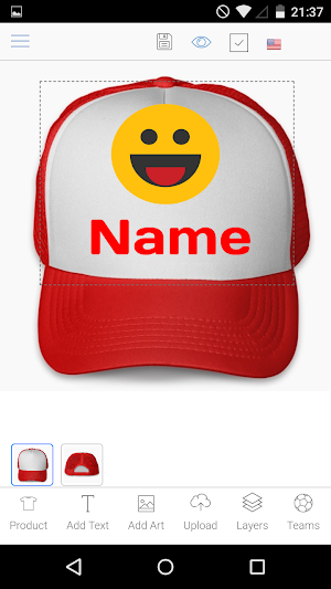 Cap Designer Screenshot 0