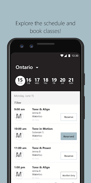 Tone & MVMT Screenshot 2
