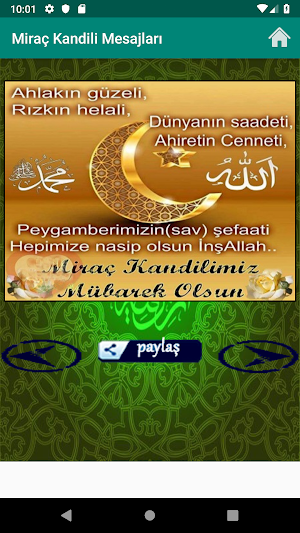 Miraç Kandili Mesajları Screenshot 1