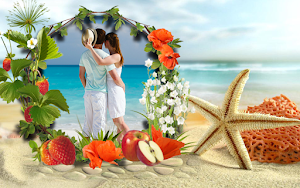 Beach photo frames editor Screenshot 0
