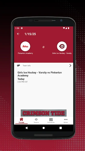 CHS Crimson Tide Screenshot 2