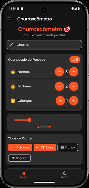 BBQ Calculator & Cost Splitter Screenshot 0
