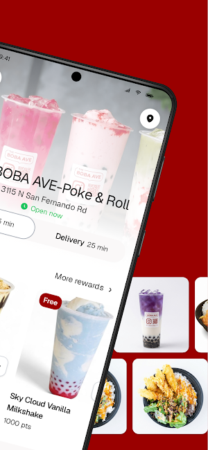 THE BOBA AVE-Poke & Roll Screenshot 1