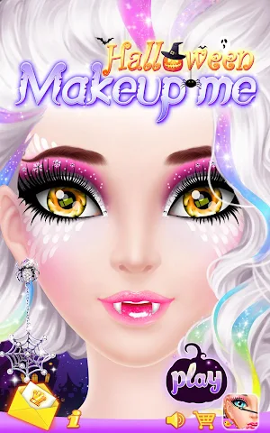Halloween Makeup Me Screenshot 0