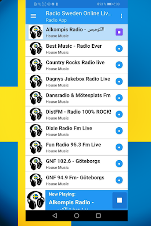 Radio Sweden Online Live Fm St Screenshot 1