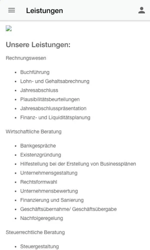 Steuerberater Rohlfs & Henke Screenshot 2