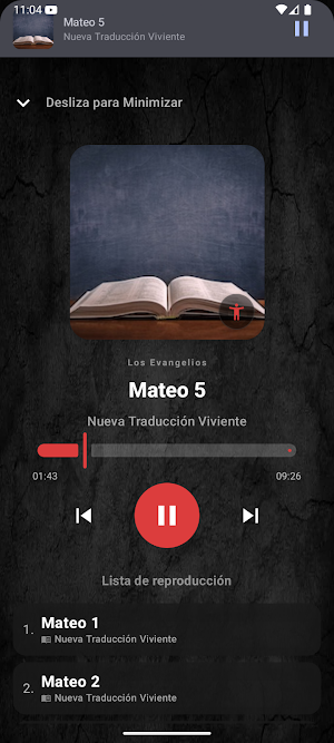 Biblia Audio dramatizada Screenshot 0