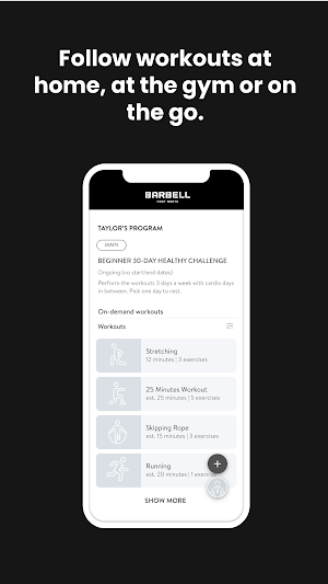 Fort Worth Barbell Screenshot 2