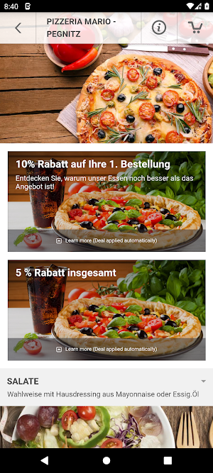 Pizzeria Mario - Pegnitz Screenshot 2