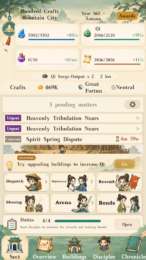 Cultivation Sect Simulator Screenshot 0