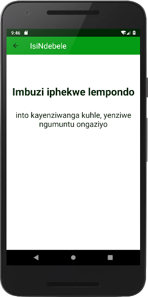 IsiNdebele Screenshot 3