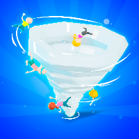 Human Tornado Rush 3D