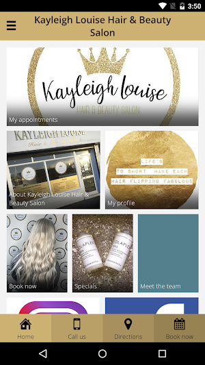 Kayleigh Louise Hair & Beauty  Screenshot 0
