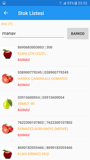 NoktaBarkod Stok Güncelle Screenshot 1