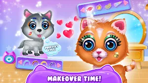 Kitty cat and puppy care Screenshot 3