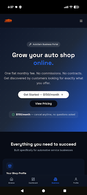 Autoserv Screenshot 1