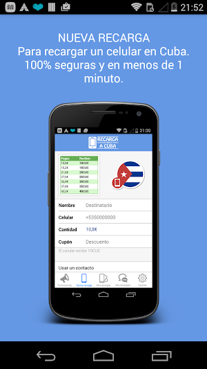 Recarga DOBLE a Cuba (Cubacel) Screenshot 2