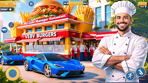 My Cafe Manager Restaurant Sim Screenshot 2