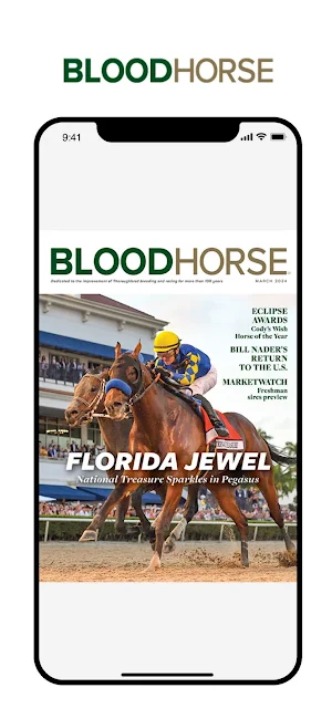 BloodHorse Magazine Screenshot 0
