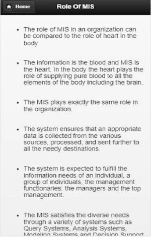 Management Information System Screenshot 2