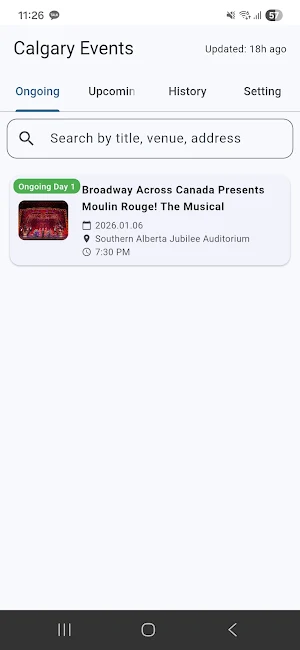 Calgary Events & Festivals Screenshot 0