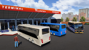 Bus Driving 3D- Bus Game Screenshot 1