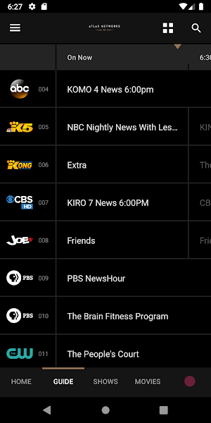 Atlas Networks TV Screenshot 1