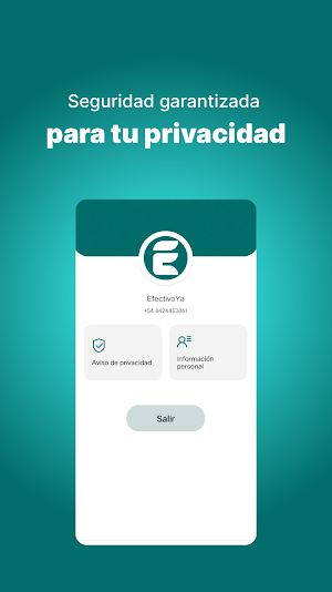 EfectivoYa-Préstamo Confiable Screenshot 3