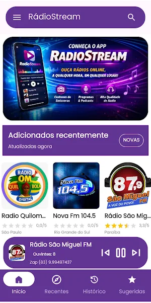 RádioStream Screenshot 0