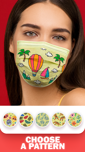 Face Mask Editor - create a surgical mask Screenshot 3