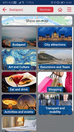 Budapest city guide Screenshot 1