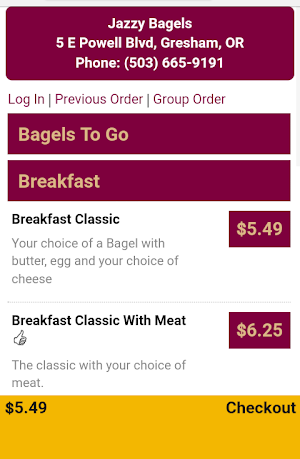 Jazzy Bagels Screenshot 1