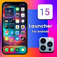 iPhone 15 Launcher for Android