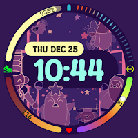 Starry Noel Watch Face