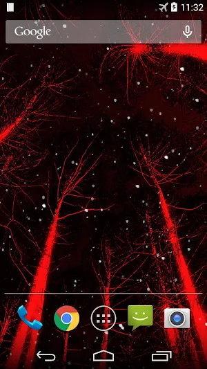 Dark Snow Live Wallpaper Screenshot 2