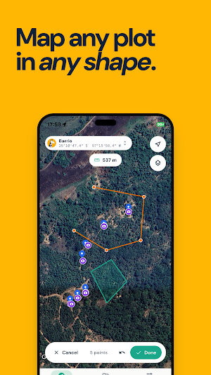 Landplot - GPS Field Mapping Screenshot 0