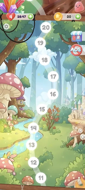 Tiny Orbs Merge Screenshot 2