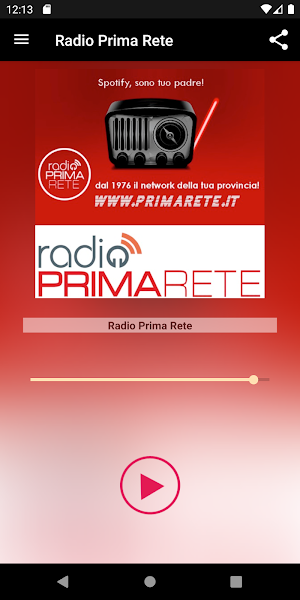 Radio Prima Rete Screenshot 1