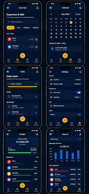 Smart Expense Manager Screenshot 1