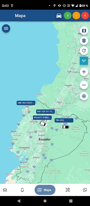 Hi Car GPS Screenshot 1