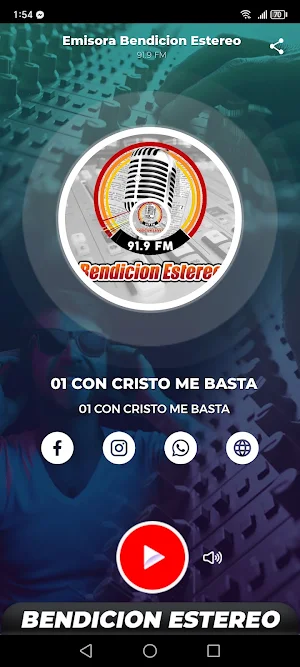 Bendición Estéreo 91.9 Fm Screenshot 1