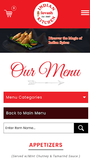 Indian Kitchen Lovash BYOB Screenshot 3