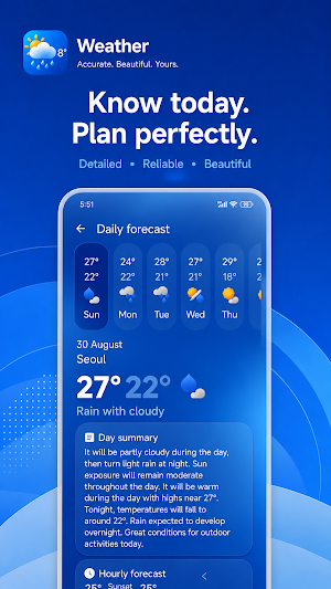 Weather: Forecast & Alerts Screenshot 2