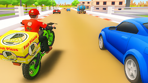 Pizza Bike Rider Screenshot 3