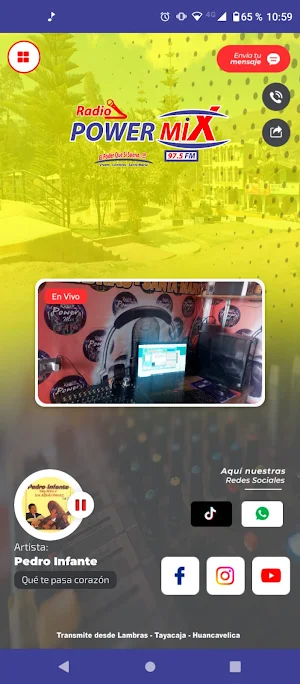 Radio Power Mix Lambras Screenshot 1