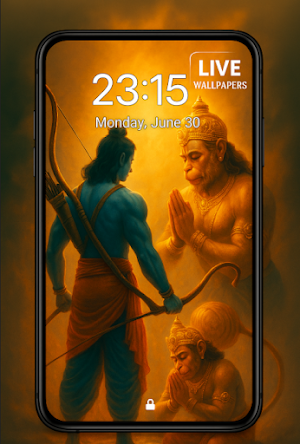 Jai Sri Ram Live Wallpapers Screenshot 1